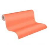 matt orange plain wallpaper - modern non-woven wallpaper - smooth wallpaper 