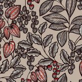 Architects Paper Vliestapete Floral Impression Blumentapete floral braun, grau, rot, schwarz, beige 
