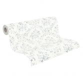 Architects Paper Textiltapete Metallic Silk Barocktapete mit Ornamenten metallic, weiß 