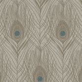 Architects Paper Papier Peint Design Absolutely Chic Graphique Marron Gris Bleu  