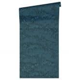 Architects Paper Vliestapete Absolutely Chic Blumentapete floral blau, schwarz 