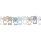 Lovely Kids selbstklebende Kinderzimmer Bordüre Cute Bears mit süßen Bären 