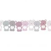 Lovely Kids selbstklebende Kinderzimmer Bordüre Cute Bears mit niedlichen Bären 