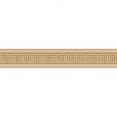 A.S. Création selbstklebende Bordüre Only Borders Mäander braun, metallic 