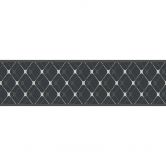 A.S. Création selbstklebende Bordüre Only Borders grafisch grau, metallic, schwarz 