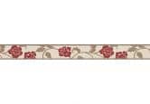 A.S. Création Bordüre Only Borders Borte mit Rosen floral selbstklebend beige, braun, rot 