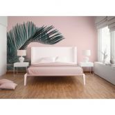 Livingwalls Fotobehang ARTist Palm Leaf Water 