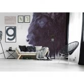 Livingwalls Fotobehang ARTist Black Buffalo  