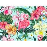 Livingwalls Fotobehang Designwalls Flamingo Art 