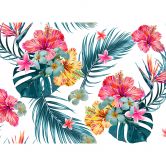 Livingwalls Fototapete Designwalls Tropical Art Blumen 