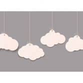 non-woven wallpaper Designwalls in grey and white non-woven wallpaper Clouds sky  