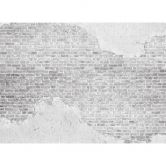 designwalls wallpaper in grey non-woven wallpaper Old Brick Wall modern stone look 