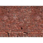 non-woven tapet Designwalls i brun og rød BrickRed  