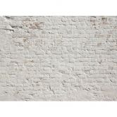 Livingwalls Fototapete Designwalls Brick White in Steinoptik 