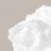 Fototapete Wolken Clouds2 in grau weiß - Vliestapete Designwalls 2 - 2,55 x 3,5 m 