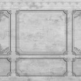 Fototapete Architektur WallPaneling1 in grau - Vliestapete Designwalls 2 - 2,55 x 3,5 m 