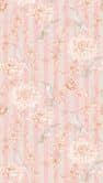 Fototapete Blumen rosa beige - Vliestapete Blumen Pflanzen Livingwalls - matt und glatt 