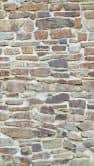 Fototapete Steinmauer beige braun - Vliestapete Industrial Livingwalls - matt und glatt 