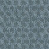 Architects Paper Vliestapete Alpha geometrische Tapete blau, metallic 