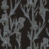 Daniel Hechter Papier peint floral Noir, Gris, Blanc  