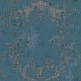 A.S. Création Vliestapete History of Art Barocktapete mit Ornamenten blau, silber 