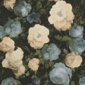 A.S. Création Vliestapete History of Art Rosentapete floral blau, grün, creme 