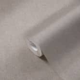 Papier peint uni Hygge gris et marron papier peint intissé mat et lisse 