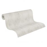 Botanik-Tapete Grasmotiv Beige Grau – Helle Vliestapete mit Naturdesign 