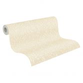 Strukturtapete in Putz-Optik Beige Gelb Creme – Vliestapete matt strukturiert 