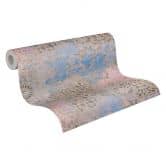 Livingwalls Metropolitan Stories 2 Antonio - Barcelona Papier peint effet carrelage, Beige, Bleu, Marron 