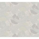 Livingwalls Vliestapete Metropolitan Stories asiatische Tapete mit Kois Mio Tokio beige, grau 