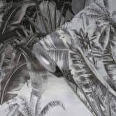 Livingwalls Dschungeltapete My Home My Spa Vliestapete Natural Cosy Home tropisch grau, dunkelgrau 