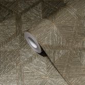 Livingwalls geometrische Tapete My Home My Spa Vliestapete Study Libary Home weiß, gold 