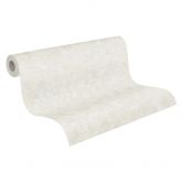 Uni Tapete Used Look - Vliestapete PVC-Frei von A.S. Création Grau Beige 386395 