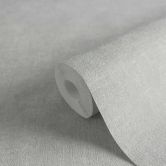 Cool grijs textielstof behang - eenvoudige elegantie vliesbehang 
