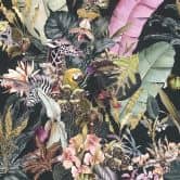 A.S. Création Dschungeltapete Dream Flowery Vliestapete tropisch schwarz, rosa, grün, gelb 