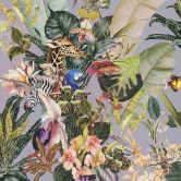 A.S. Création Dschungeltapete Dream Flowery Vliestapete tropisch grün, grau, gelb, blau 