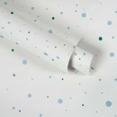 A.S. Création Kinderzimmertapete Little Love Vliestapete mit Punkten blau, weiß, grün 