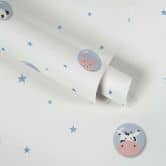 A.S. Création Kinderzimmertapete Little Love Vliestapete mit Sternen blau, weiß, rosa, gelb, schwarz 