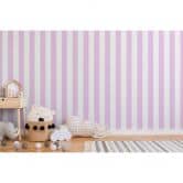 Colourful children's wallpaper in multicoloured and white with enchanting watercolour design - Made in Germany 
