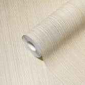 Tapete Beige Creme einfarbig Vliestapete Modern für Wohnzimmer, Schlafzimmer 