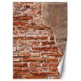 Fototapete, Shabby Ziegelwand Betonoptik 