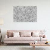 Canvas schilderij, Grijze tegels 