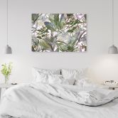 Leinwandbild, Die tropischen Monstera Blätter 