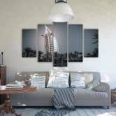 Wandbild 5-teilig, Dubai Hotel 