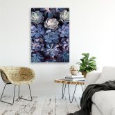 Canvasbillede, Shabby Chic blomster 