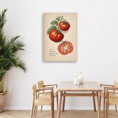 Leinwandbild Obst Weinlese Tomate 