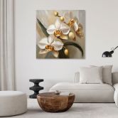 Leinwandbild Orchideen AI 