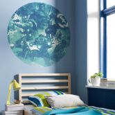 Selvklæbende non-woven tapet - Avengers Blue Power - 125 x 125 cm 