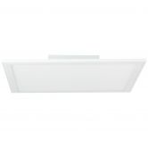 LED Deckenleuchte Aaron, weiß, 39,5 x 39,5 cm, dimmbar 